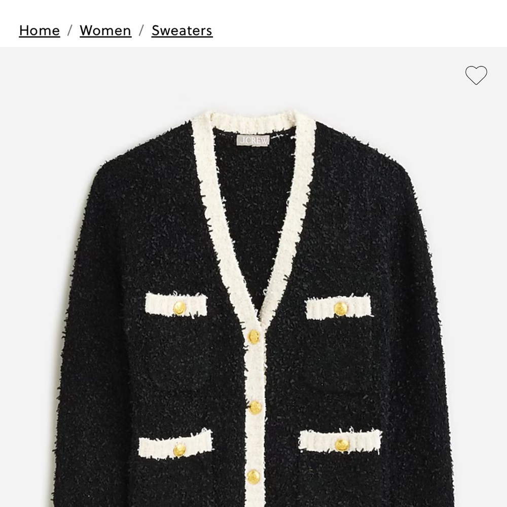 J. Crew Lady Sweater/Cardigan
